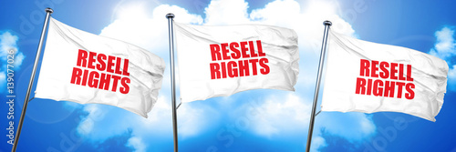 resell rights, 3D rendering, triple flags