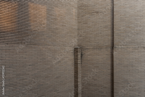 Brick walls, corner