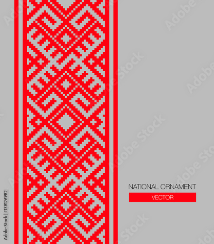 national ornament background
