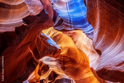 Abstract at Antelope Canyon, Arizona, USA.