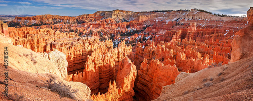 Sunset Point at Bryce Canyon Panorama