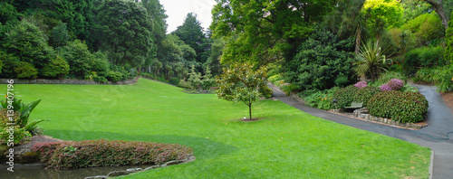 The botanical gardens scenic reserve in Napier Hawkes Bay New Zealand a formal garden established in 1874