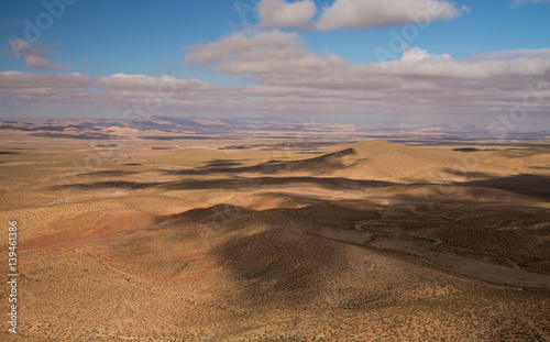 Scenic moroccan landscape in Africa 