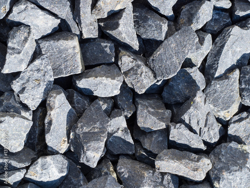 basalt stones close up