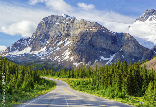 Bow Peak, Icefields Parkway, Banff National Park, Canada