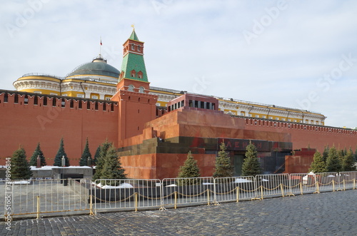 The Lenin mausoleum on Red square, Moscow, Russia