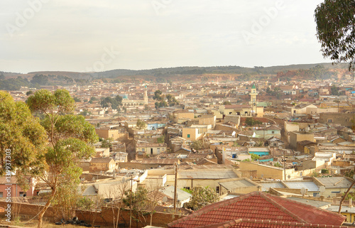 Asmara - the capital city and largest settlement in Eritrea 