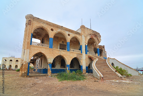 Eritrea · Governors Palace - ruined imperial palace of Haile Selassie in Massawa