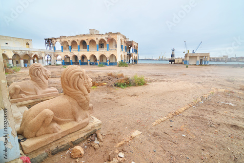 Eritrea · Governors Palace - ruined imperial palace of Haile Selassie in Massawa