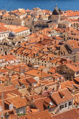Old Town Dubrovnik view from City Walls
