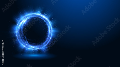 Abstract neon background. luminous swirling. Glowing spiral cover. Black elegant. Halo around. Power isolated. Sparks particle. Space tunnel. Shimmer color ellipse. Glint glitter