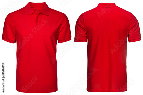 Red Polo shirt, clothes