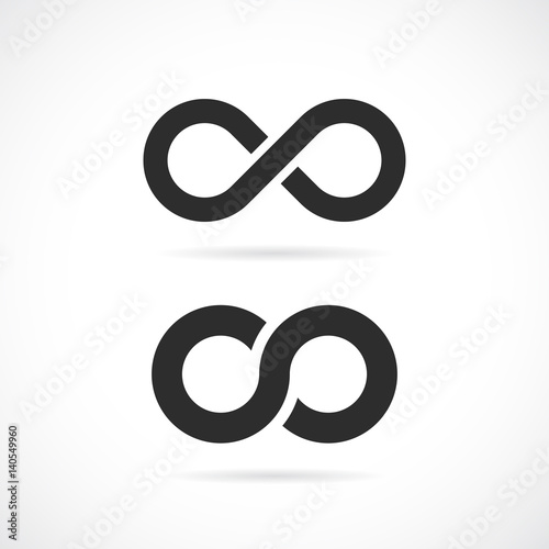 Infinity vector symbol