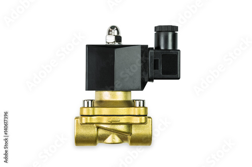 Brass body solenoid valve