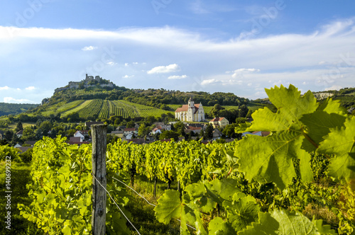 Weinregion Falkenstein im Weinviertel, Österreich, Niederöster