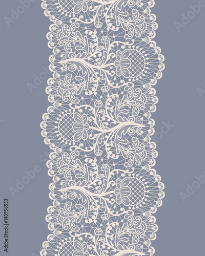 seamless lace border