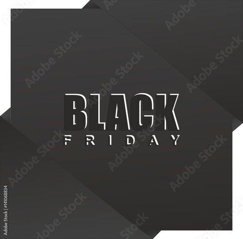 Black Friday sale banner - discount.