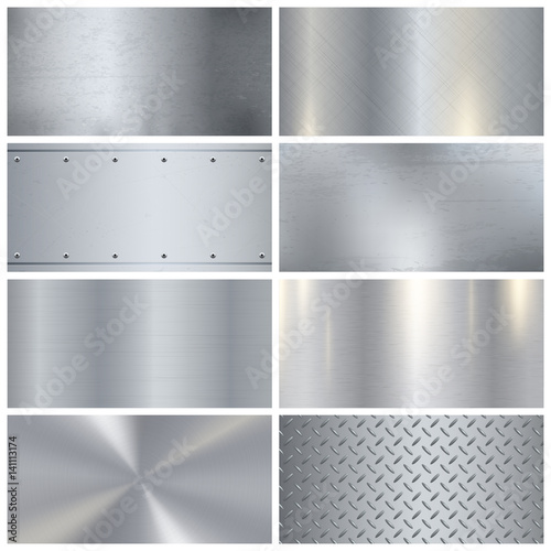 Metal Texture Realistic 3D Samples Collection 