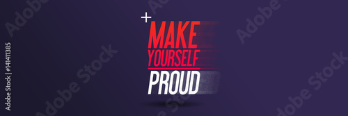 Make Yourself Proud - Neukundenwerbung für das Fitnessstudio Fitnesscenter- Flyer Kampagne - Banner - Webseiten Header- Kundenwerbung