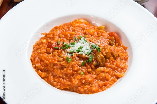 tomato risotto