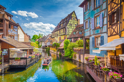 Historic town of Colmar, Alsace region, France