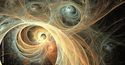 fractal universe abstract background