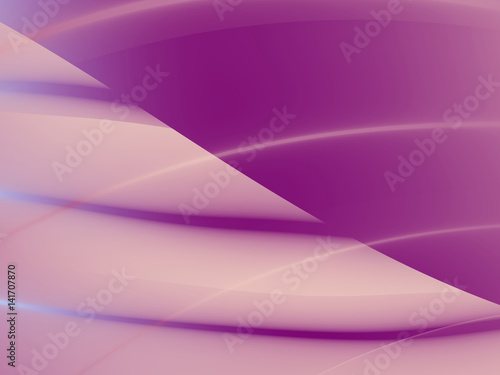 Abstract fractal background in white and purple colors