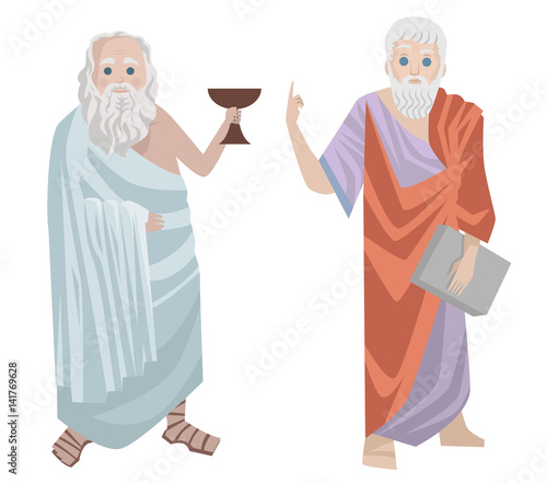 two great philosopher greek thinkers