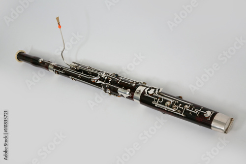 Classical music wind instrument bassoon