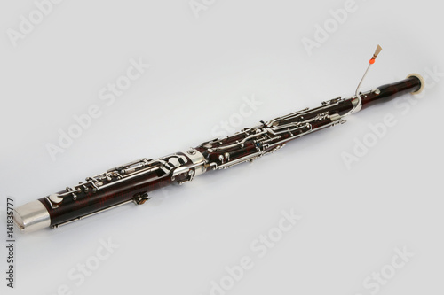 Classical music wind instrument bassoon