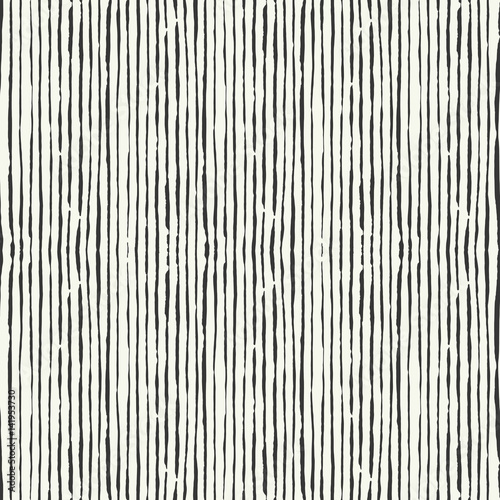 Hand Drawn Seamless Vector Pattern.Fresh and Imperfect Brushstrokes.Hand painted Ink textures