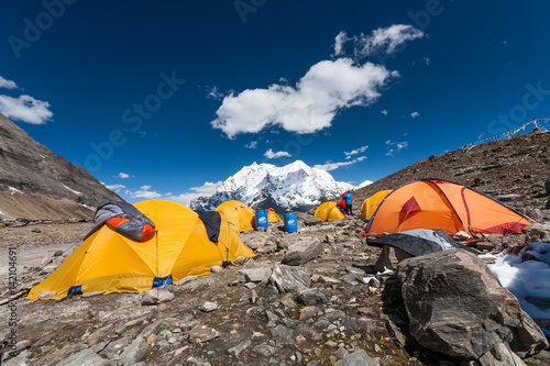 Manaslu base camp, Nepal