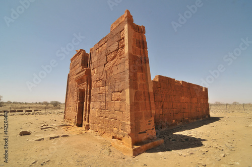 Naqa or Naga'a - a ruined ancient city of the Kushitic Kingdom of Meroë in modern-day Sudan 