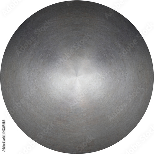 round metal texture or plate isolated