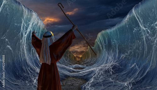 Crossing the Red Sea with Moses