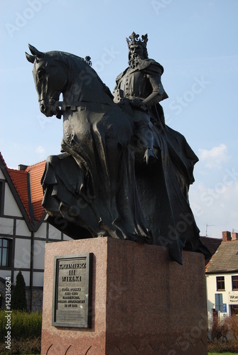 Bydgoszcz, Pomnik Kazimierza Wielkiego.