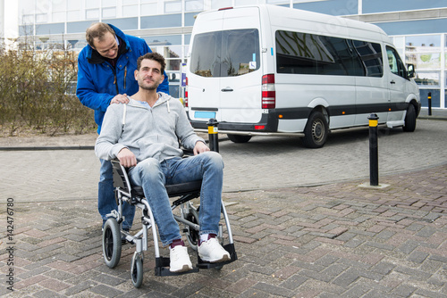 Wheel chair taxi