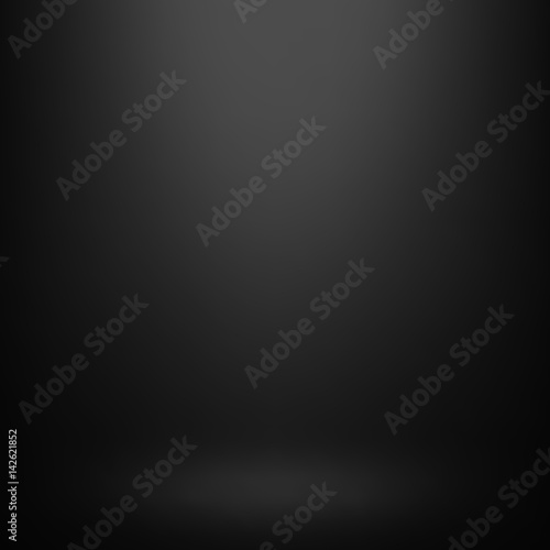 Abstract gradient black, used as background for display your products
