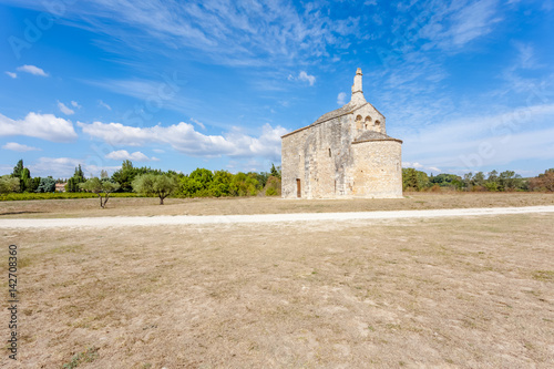 chapelle Saint-Laurent à Jonquières-Saint-Vincent, Gard, France