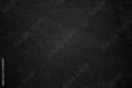 Dark grey black slate background or texture.