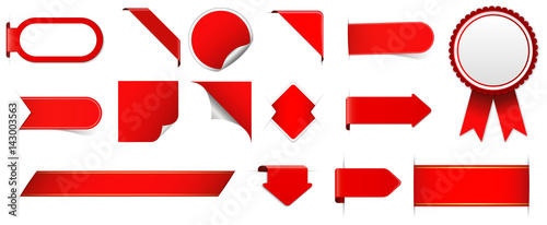 red design elements
