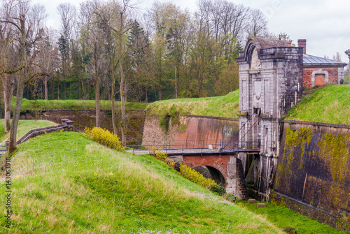 Fortification of 17th century in Maubeuge (France)