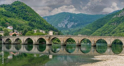 The Ottoman Mehmed Pasa Sokolovic Bridge, Visegrad
