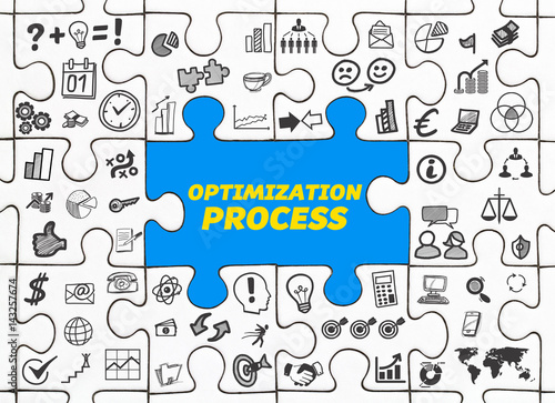 Optimization Process / Puzzle mit Symbole