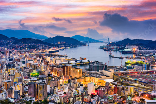 Nagasaki, Japan Skyline