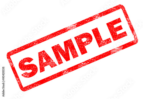 sample stamp on white background. sample stamp sign.