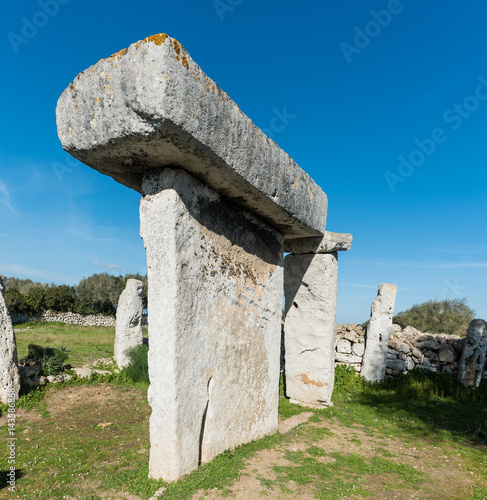 Prehistoric settlement in Menorca, Spain