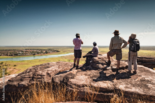 View from Injalak Hill (longtom, a djenj-fish dreaming). Northern Territories, Australia