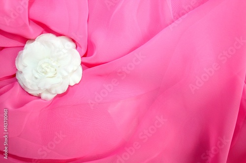 Pink silk wavy soft femine girls romantic background
