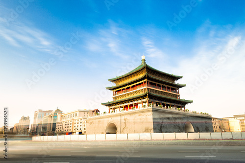 ancient buildings in Xi'an